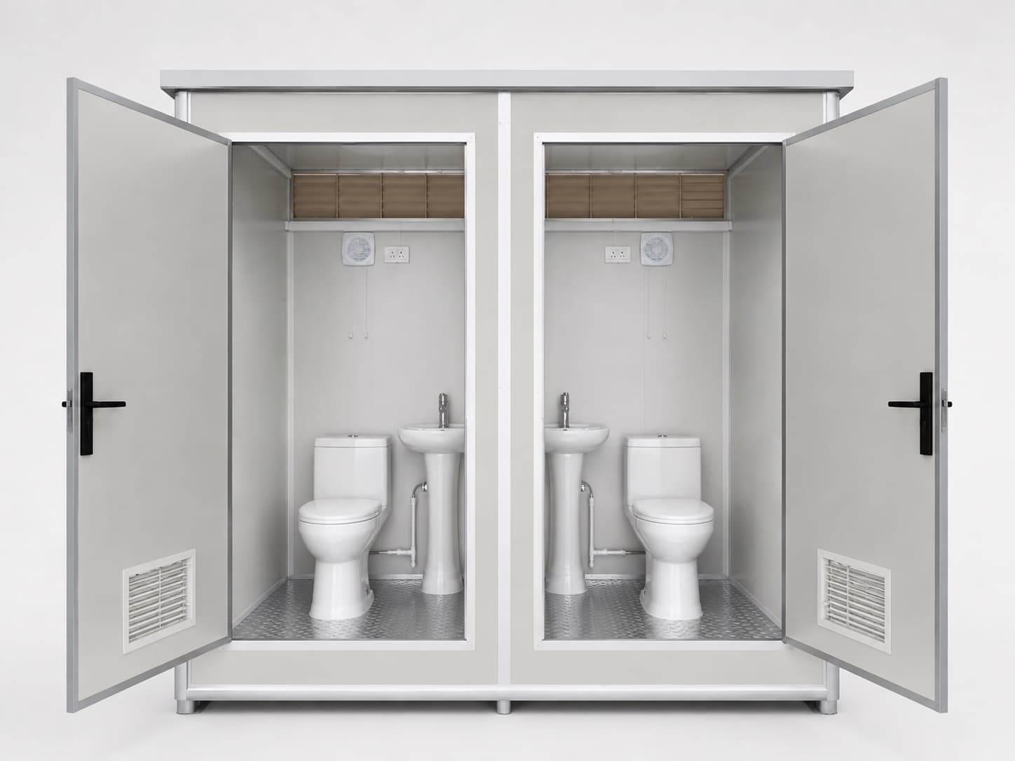 NOVAMOD Essential Duo — interior view showing both compartments